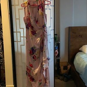 Kate Spade silk pink floral dress